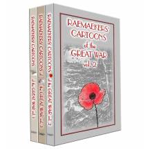 RAEMEAKERS CARTOONS of the GREAT WAR 3 Book set + FREE 4th WWI Book 